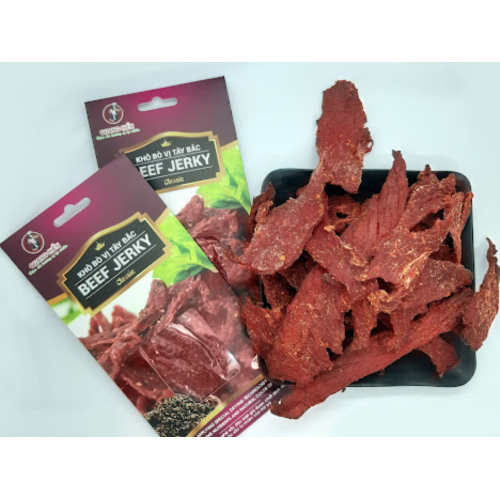 Giới thiệu về Khô Bò Vị Tây Bắc BEEF JERKY